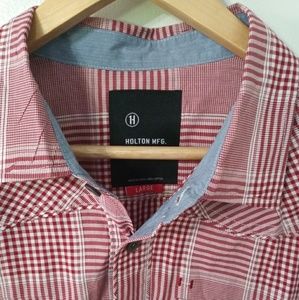 Holton Mtg. Large . Long sleeve Casual button down